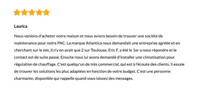 Avis client Eldo 3